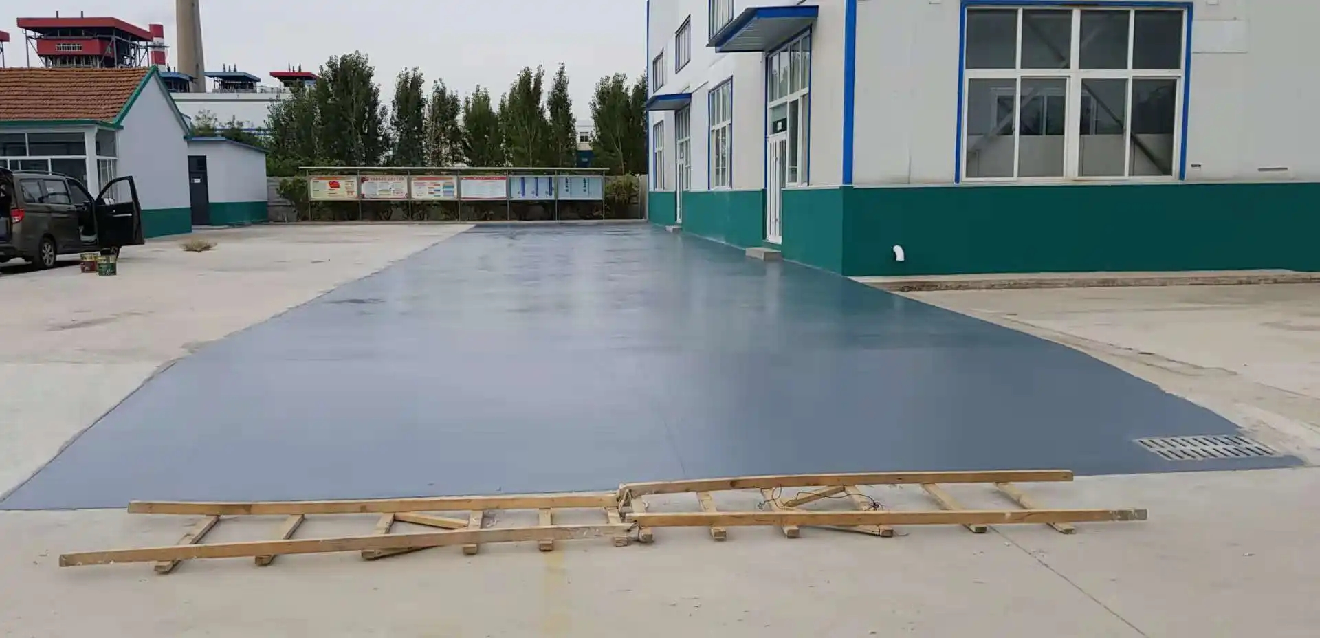 驻马店车间厂房地坪漆修补翻新